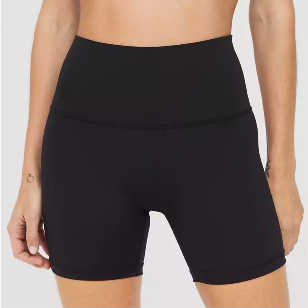 Aerie High Waisted 4” Bike Shorts Navy Size Small